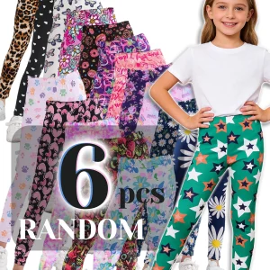 Girls Printed Leggings Set