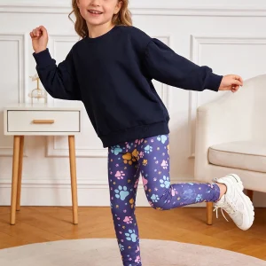 Girls Printed Leggings Set - Thumbnail Image 3