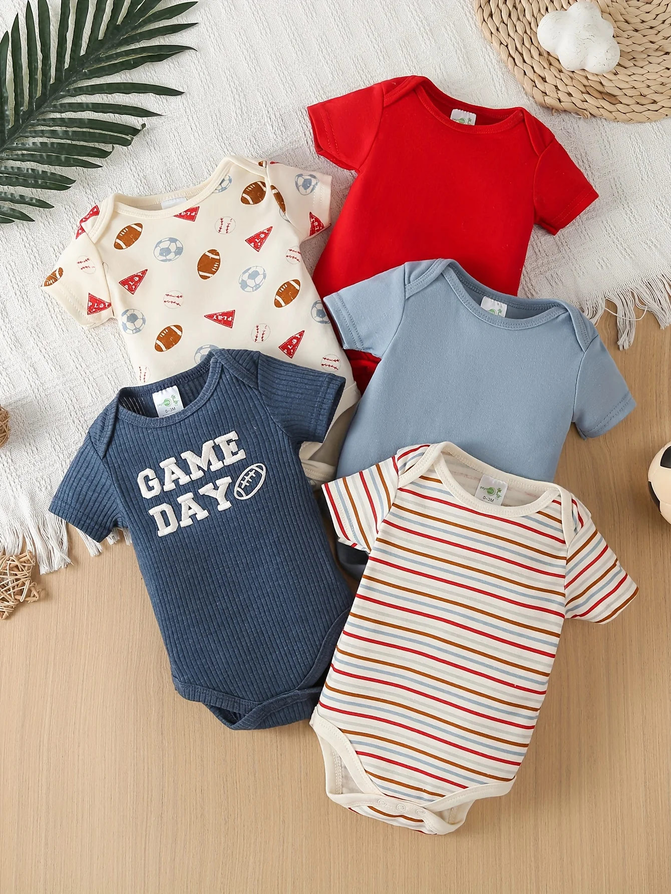 Baby Rugby Romper - Image 1
