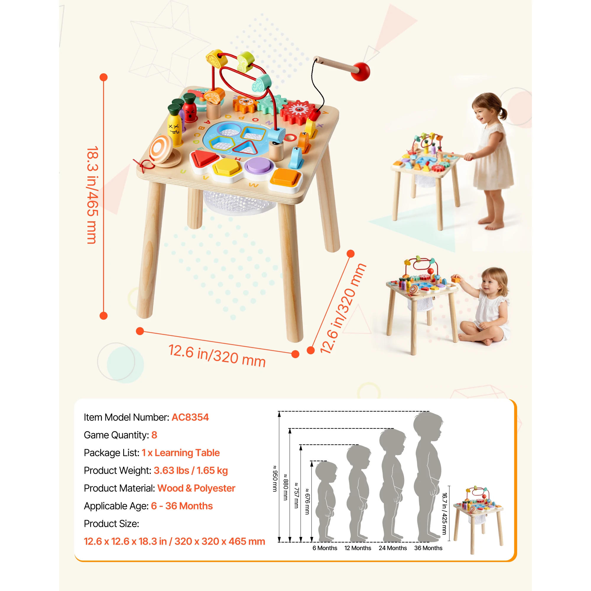 Montessori Activity Table - Image 2