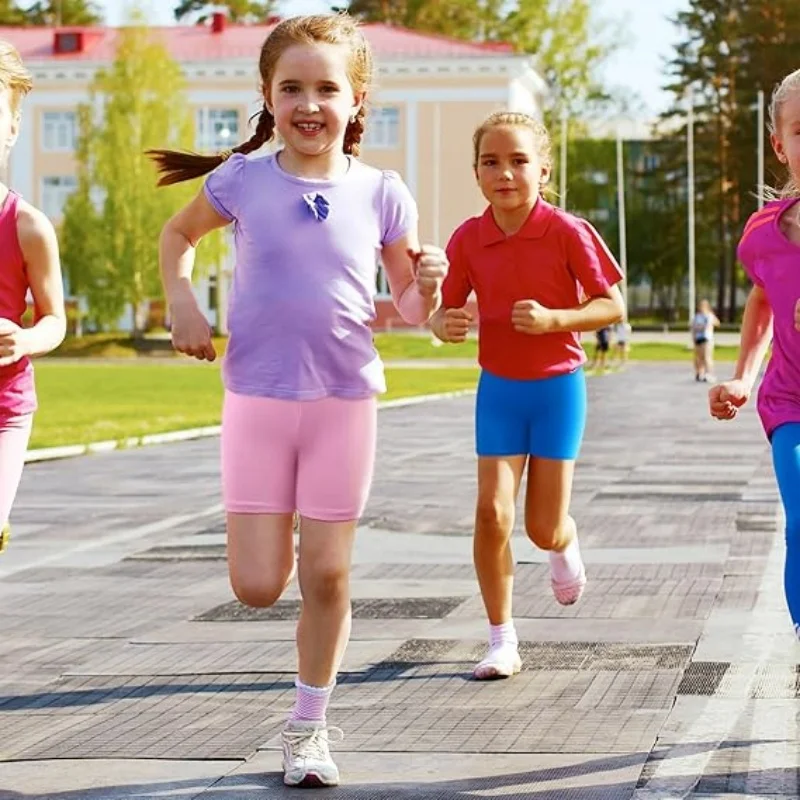 Girls Cotton Safety Shorts - Image 4