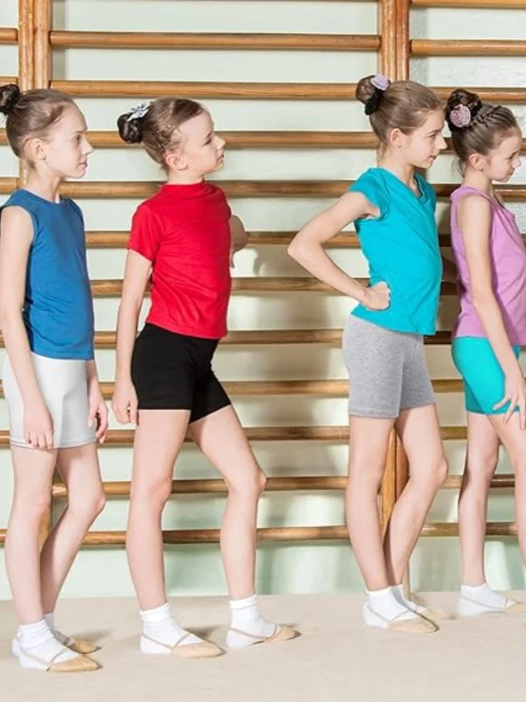 Girls Cotton Safety Shorts - Image 2