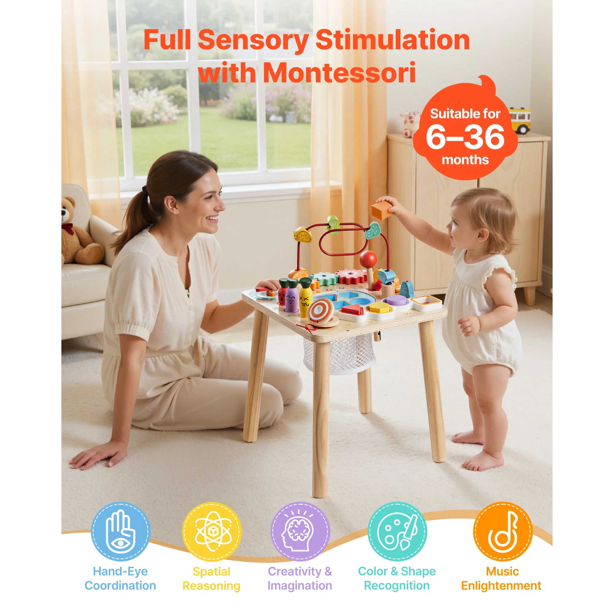Montessori Activity Table - Image 4