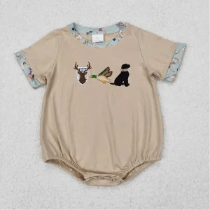Baby Hunting Print Romper