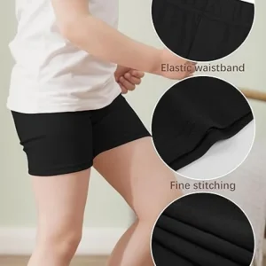 Girls Cotton Safety Shorts - Thumbnail Image 3
